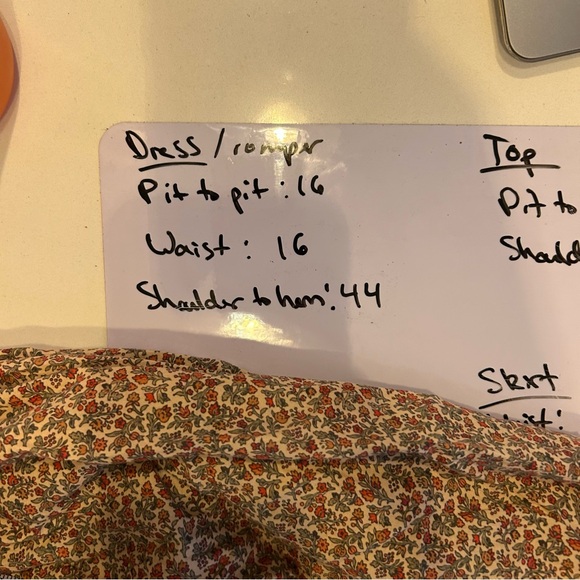 Christy Dawn (M) The Dawn Dress in Berry Dusty Red Printed Organic Cotton Midi - Picture 10 of 10